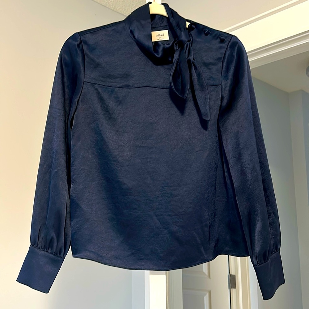 Aritzia Wilfred long sleeve shirt